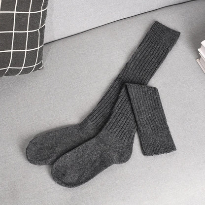 Knee High Cashmere Socks Buttery Soft