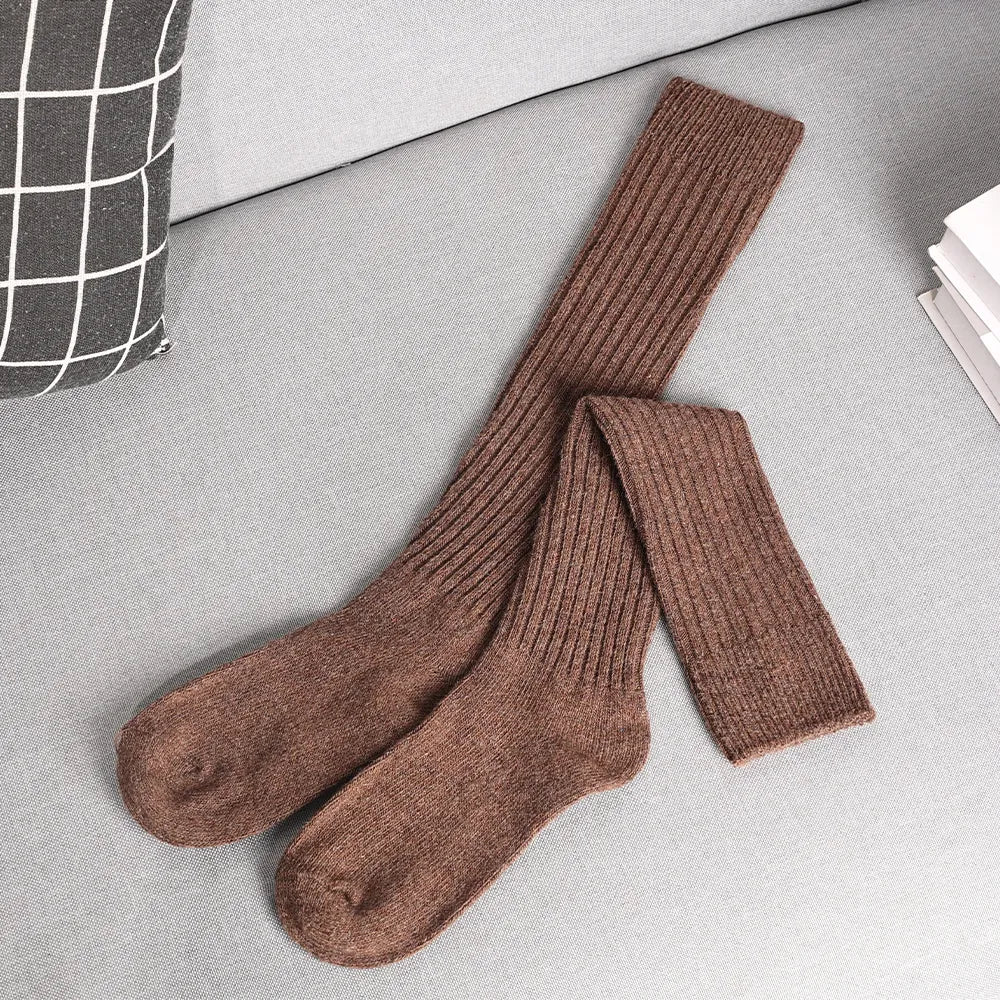Knee High Cashmere Socks Buttery Soft