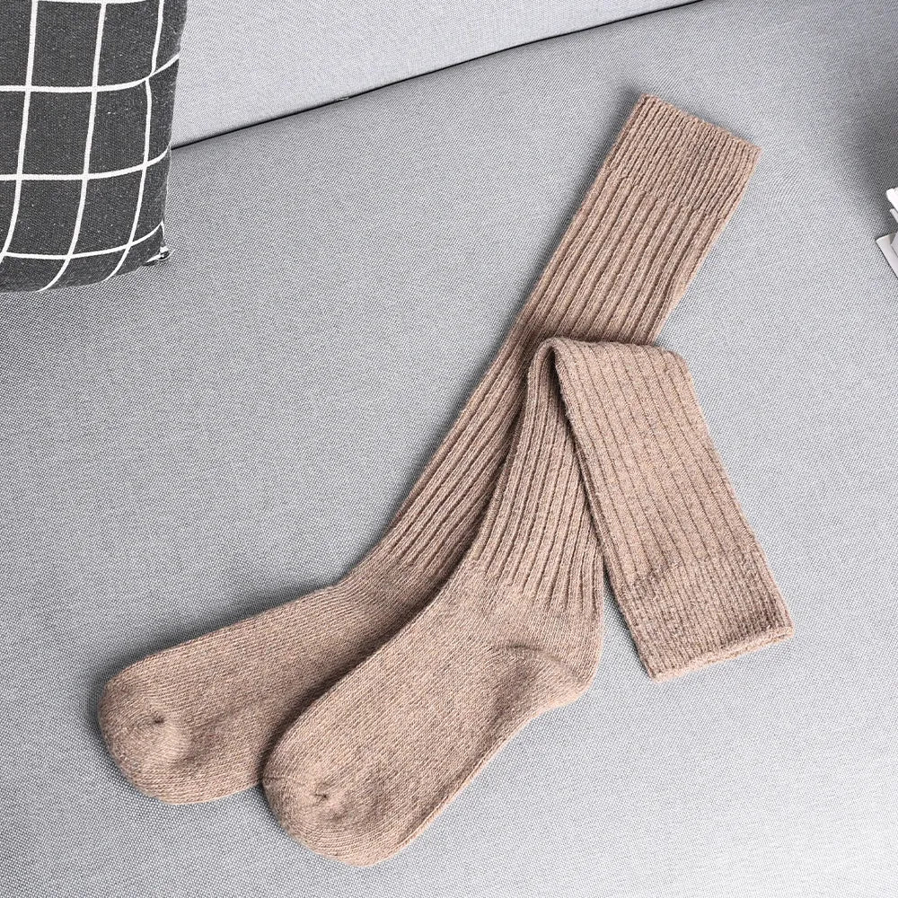 Knee High Cashmere Socks Buttery Soft