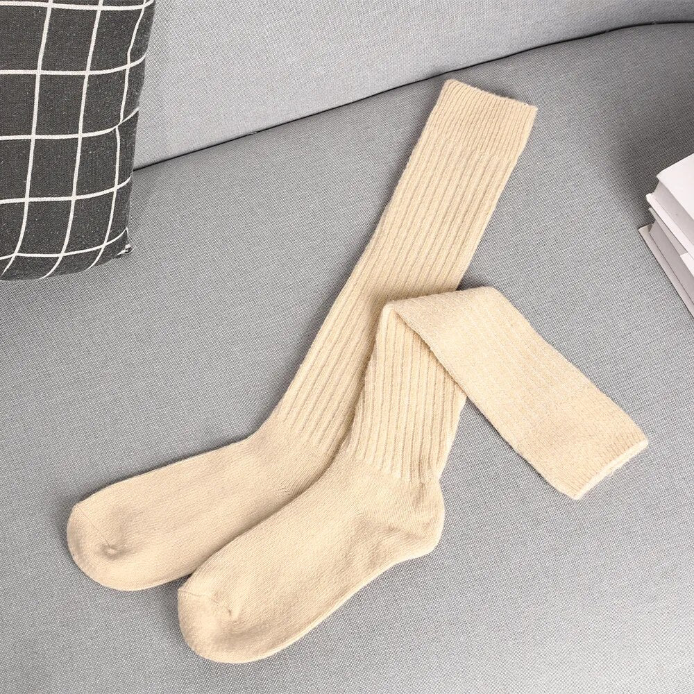 Knee High Cashmere Socks Buttery Soft
