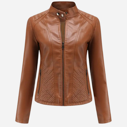 Leather Jacket Lightweight Cotton Lined