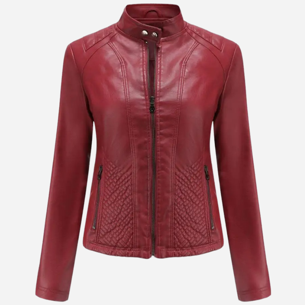 Leather Jacket Lightweight Cotton Lined