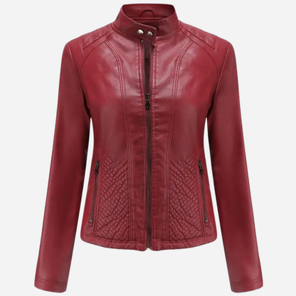 Leather Jacket Lightweight Cotton Lined