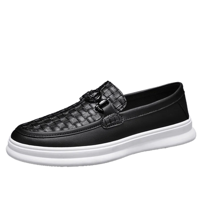 Leather Loafers Full Grain Cushioned Slip On