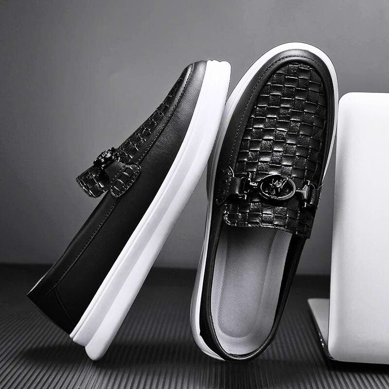 Leather Loafers Full Grain Cushioned Slip On
