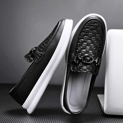 Leather Loafers Full Grain Cushioned Slip On