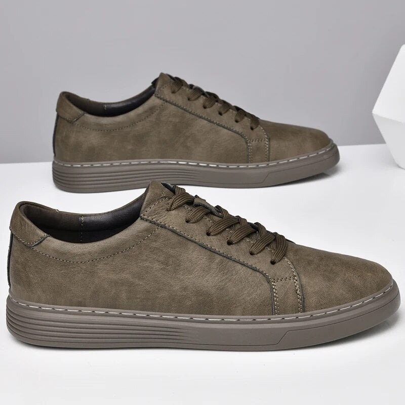 Leather Shoes Men's Genuine Leather Comfort Insole