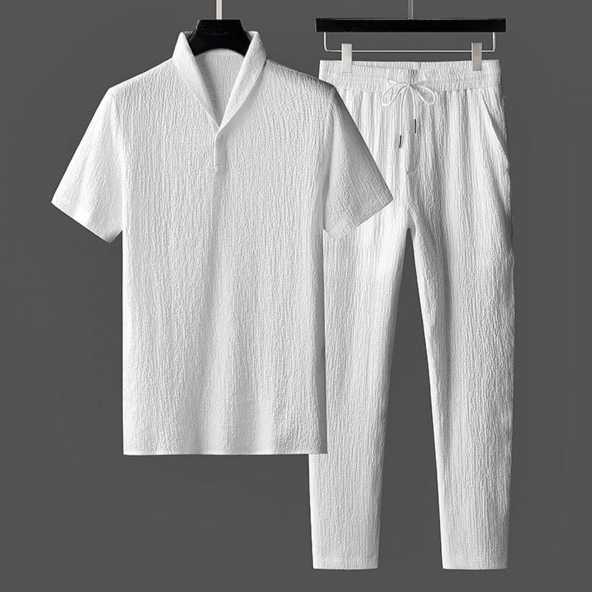 Linen Set Breathable Relaxed Fit