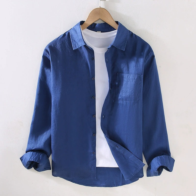 Linen Shirt Lightweight Breathable Premium Fit