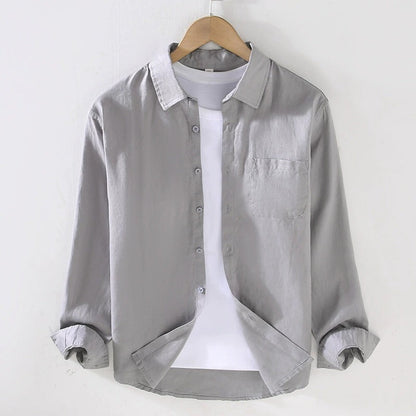 Linen Shirt Lightweight Breathable Premium Fit