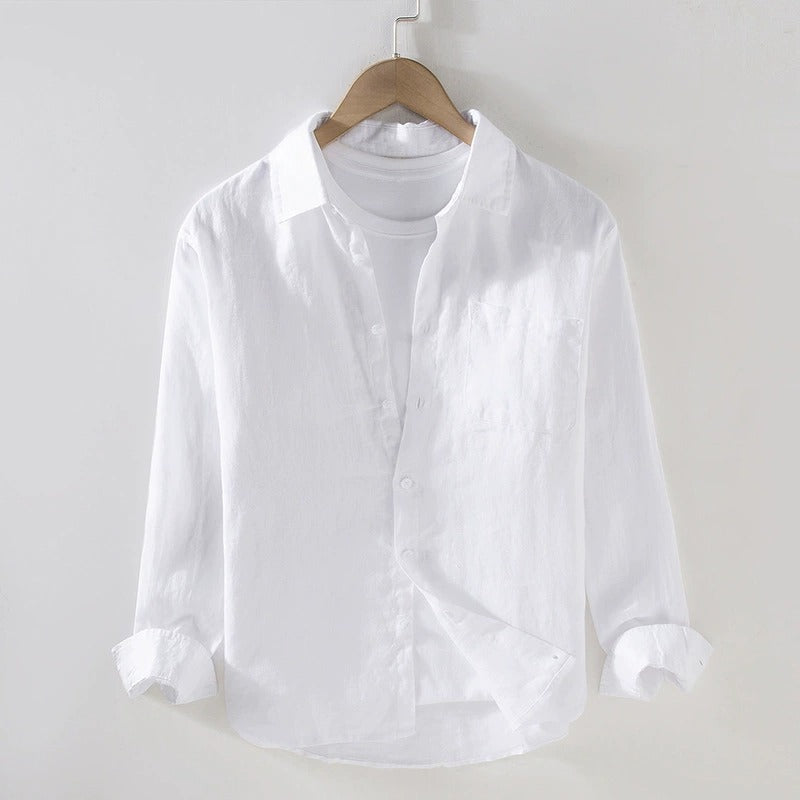 Linen Shirt Lightweight Breathable Premium Fit