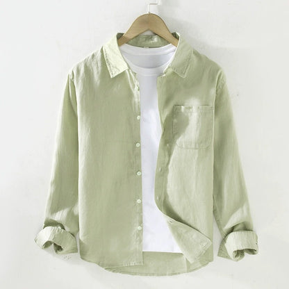 Linen Shirt Lightweight Breathable Premium Fit