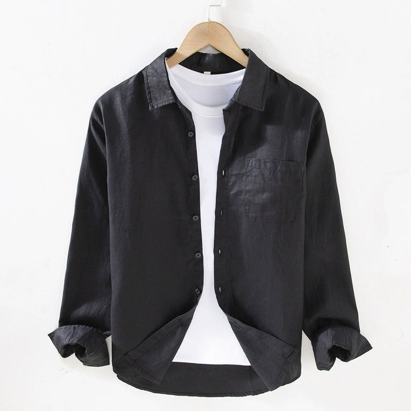 Linen Shirt Lightweight Breathable Premium Fit