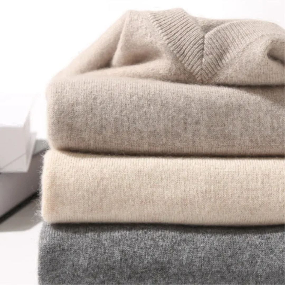 Merino V Neck Sweater Tailored Fit
