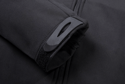 Outdoor Jacket Hooded Weather Resistant Multiple Pockets