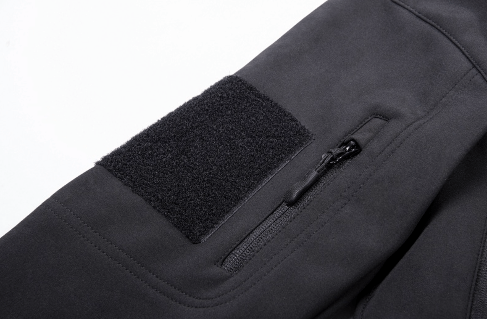 Outdoor Jacket Hooded Weather Resistant Multiple Pockets