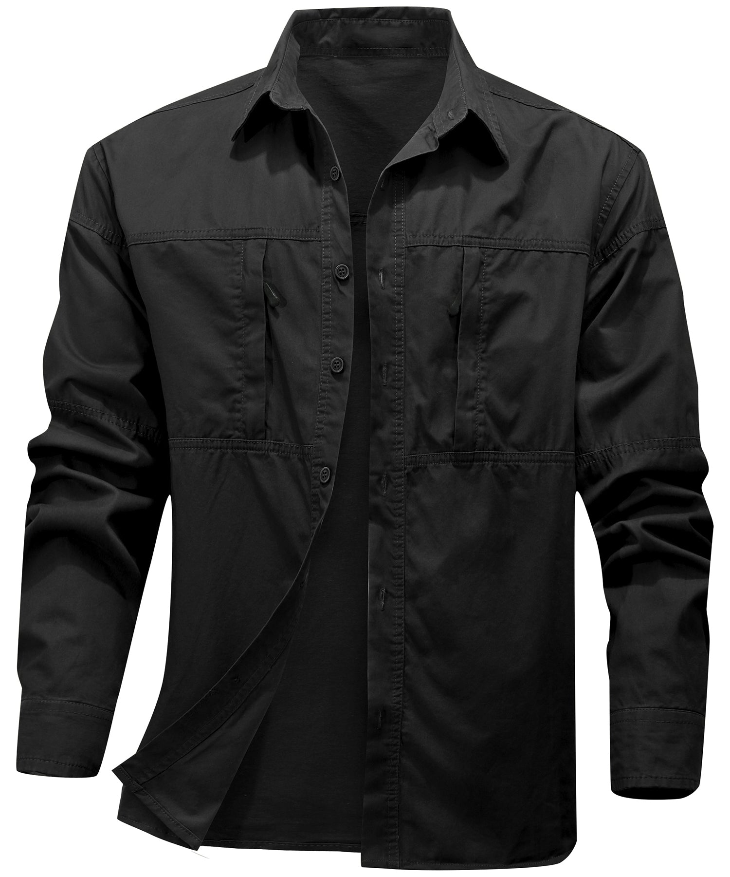 Outdoor Shirt Lightweight Breathable Cotton