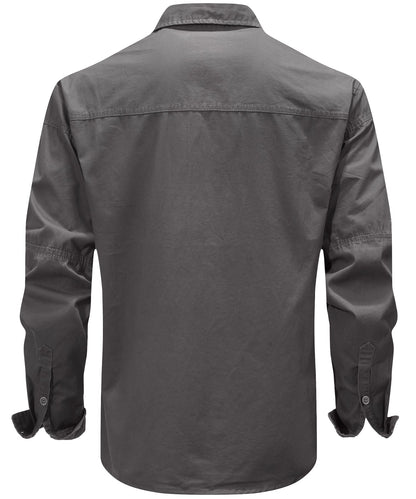 Outdoor Shirt Lightweight Breathable Cotton