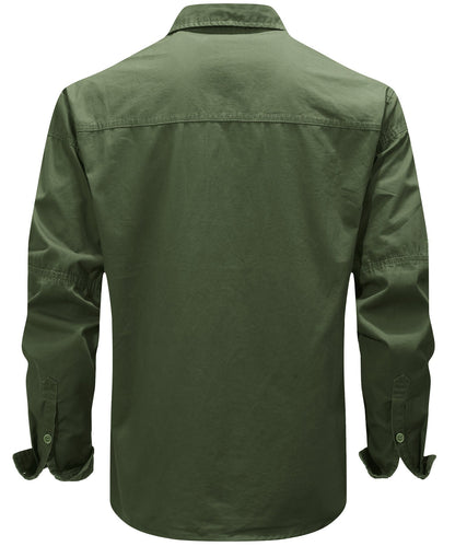 Outdoor Shirt Lightweight Breathable Cotton