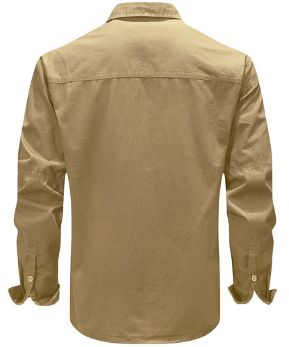 Outdoor Shirt Lightweight Breathable Cotton
