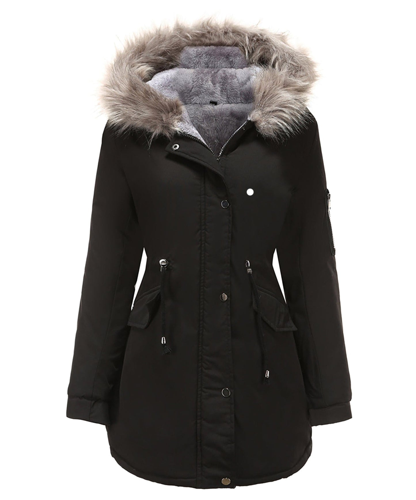 Parka Women's Sherpa Lined Water Resistant