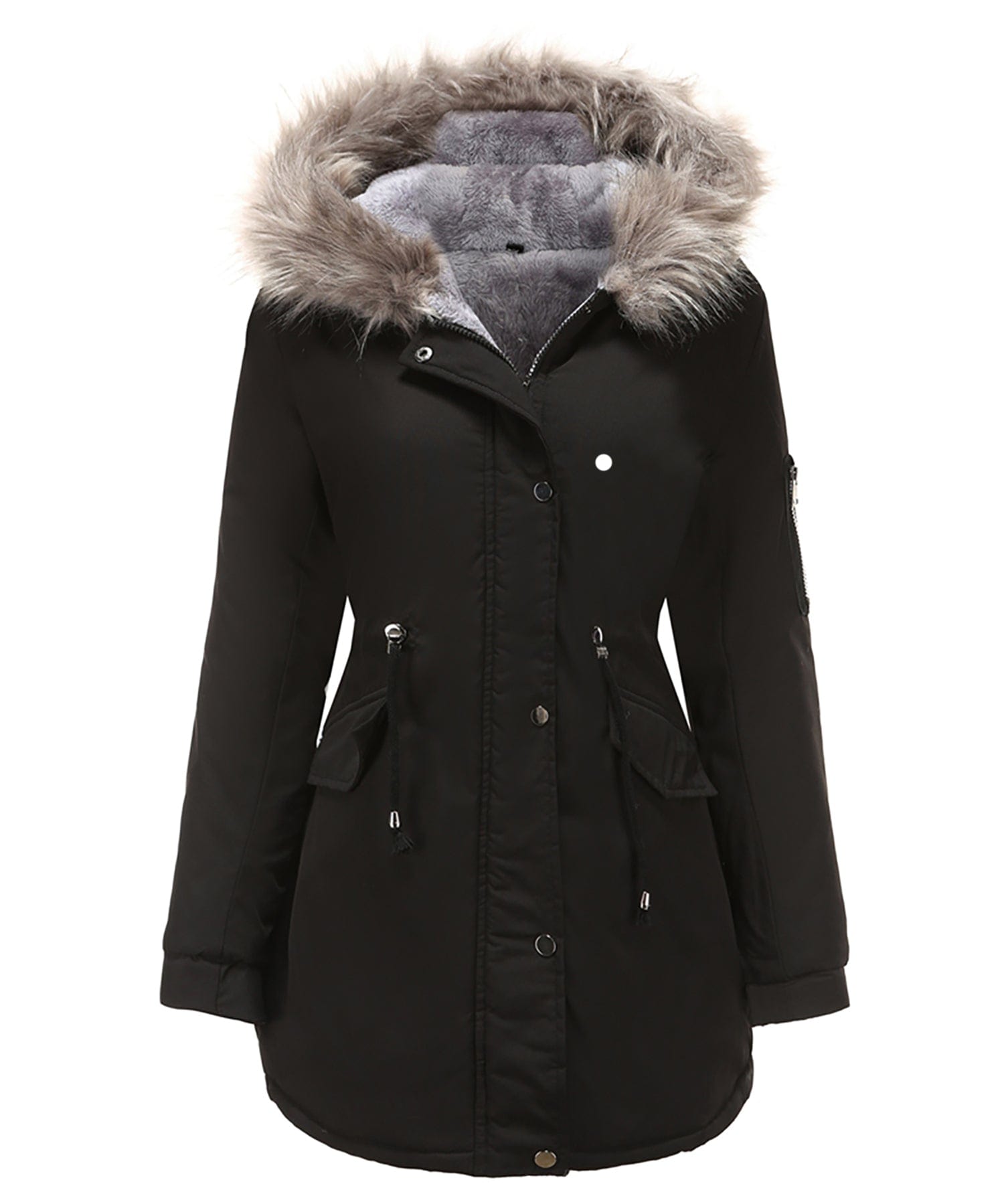 Parka Women's Sherpa Lined Water Resistant
