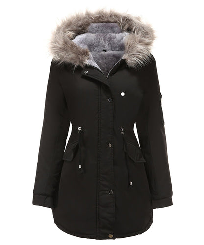 Parka Women's Sherpa Lined Water Resistant
