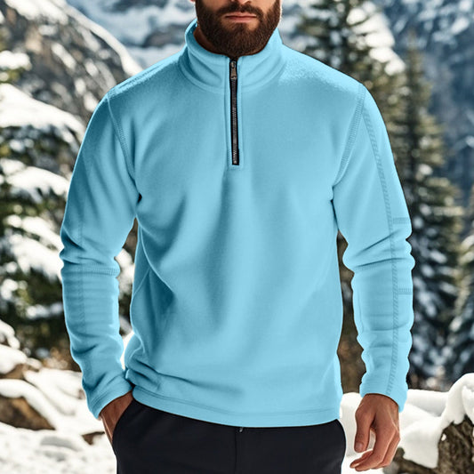 Polar Fleece Pullover Half Zip Tailored Fit
