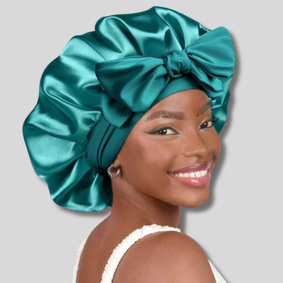 Satin Sleeping Bonnet For Women Adjustable Tie