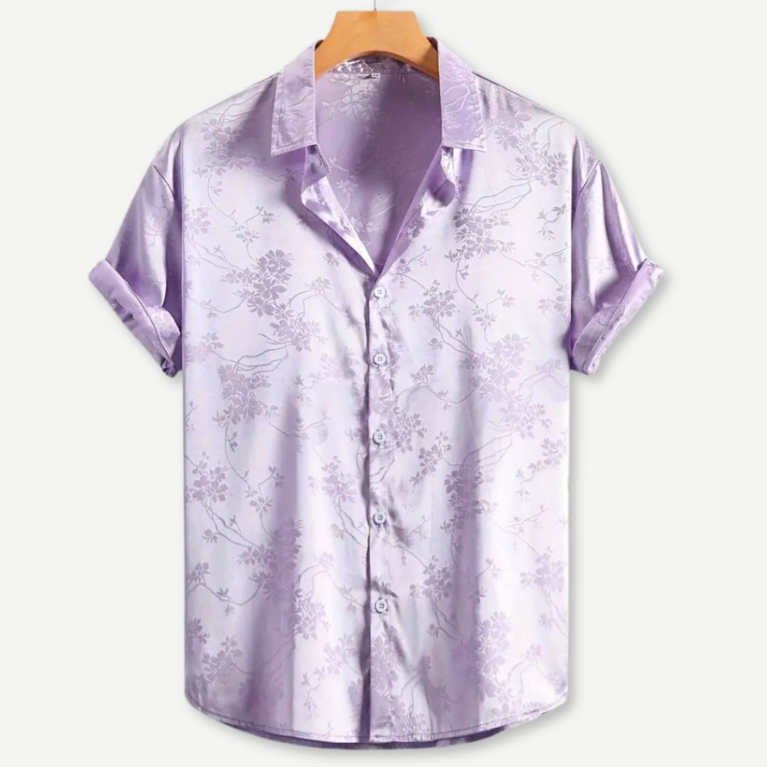 Shirt Embroidered Floral Relaxed Fit