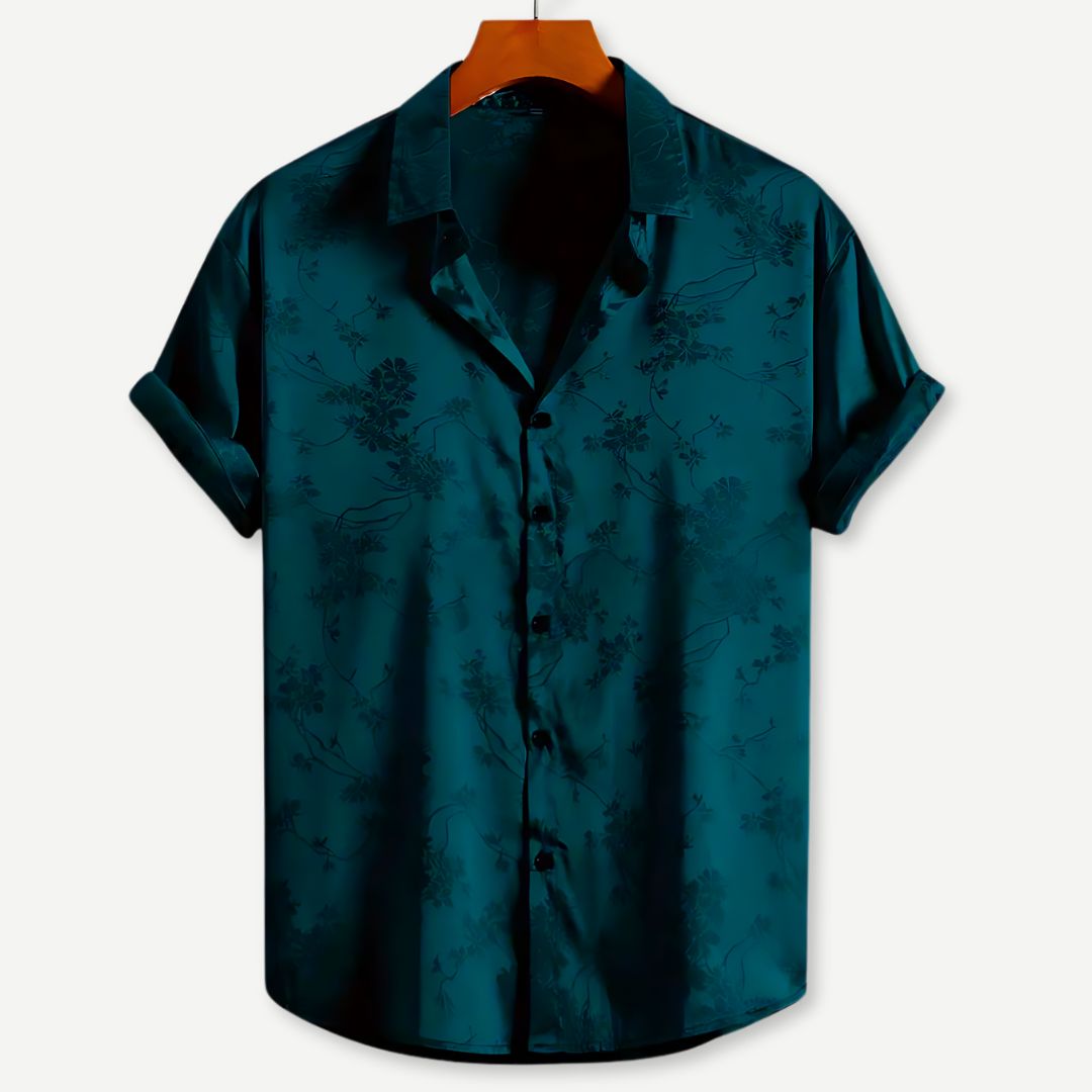 Shirt Embroidered Floral Relaxed Fit