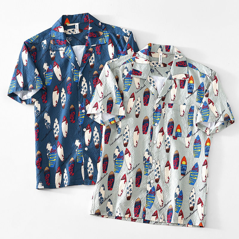 Shirt Summer Linen Blend Tailored Fit