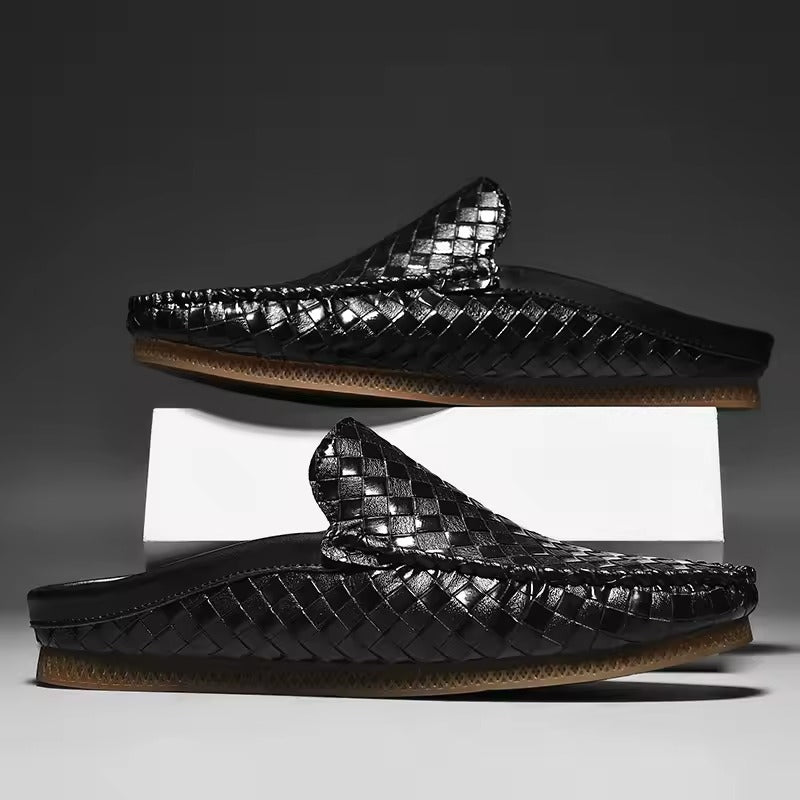 Slip On Loafers Men's Woven Cushioned Sole