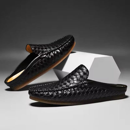 Slip On Loafers Men's Woven Cushioned Sole