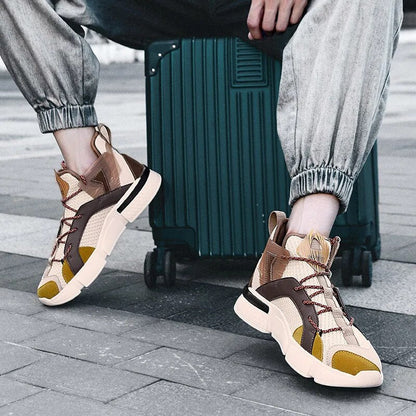 Sneakers Breathable Cotton Lined Street Style