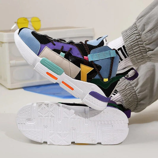 Sneakers Breathable Cotton Lined Street Style