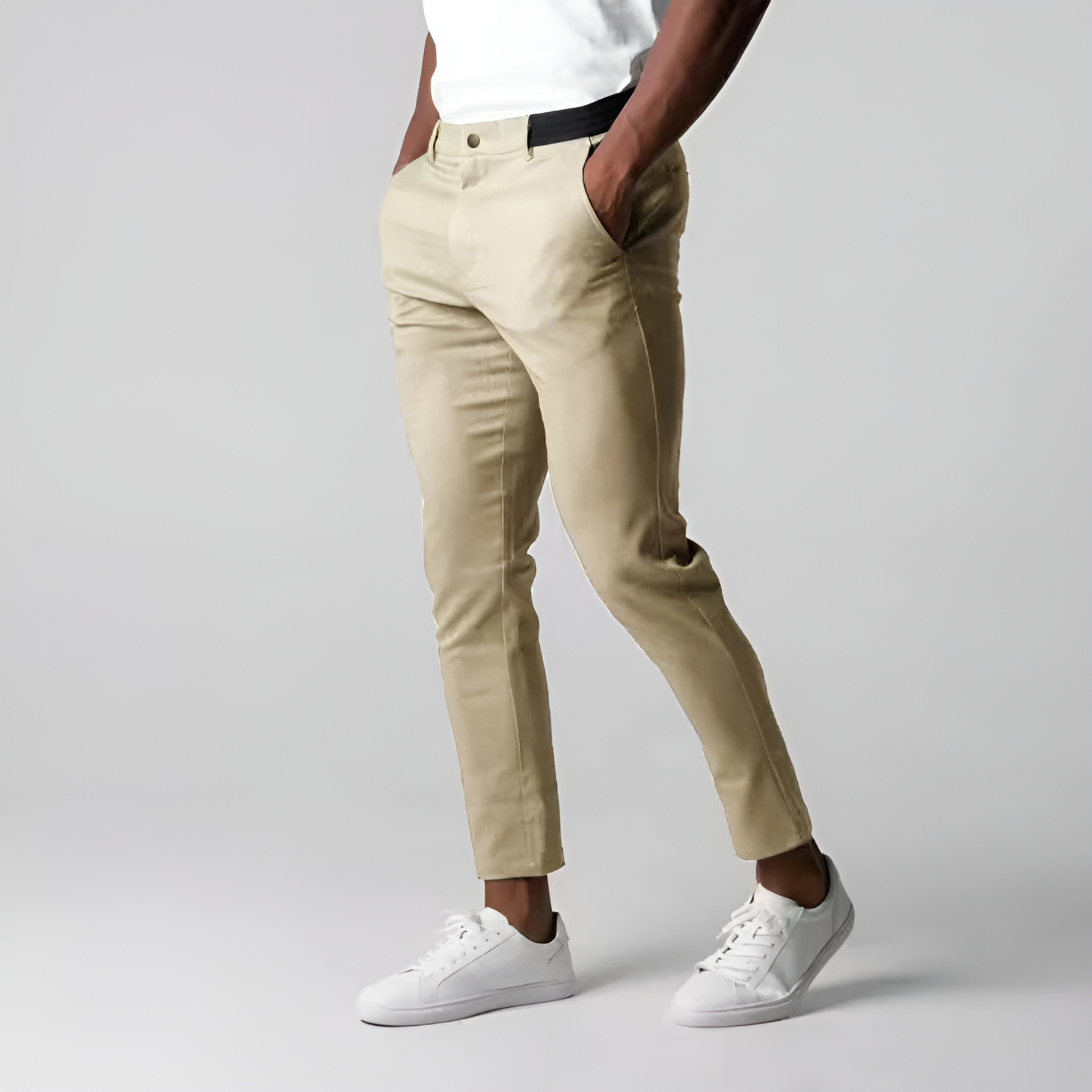 Stretch Chinos Mens Modern Comfort