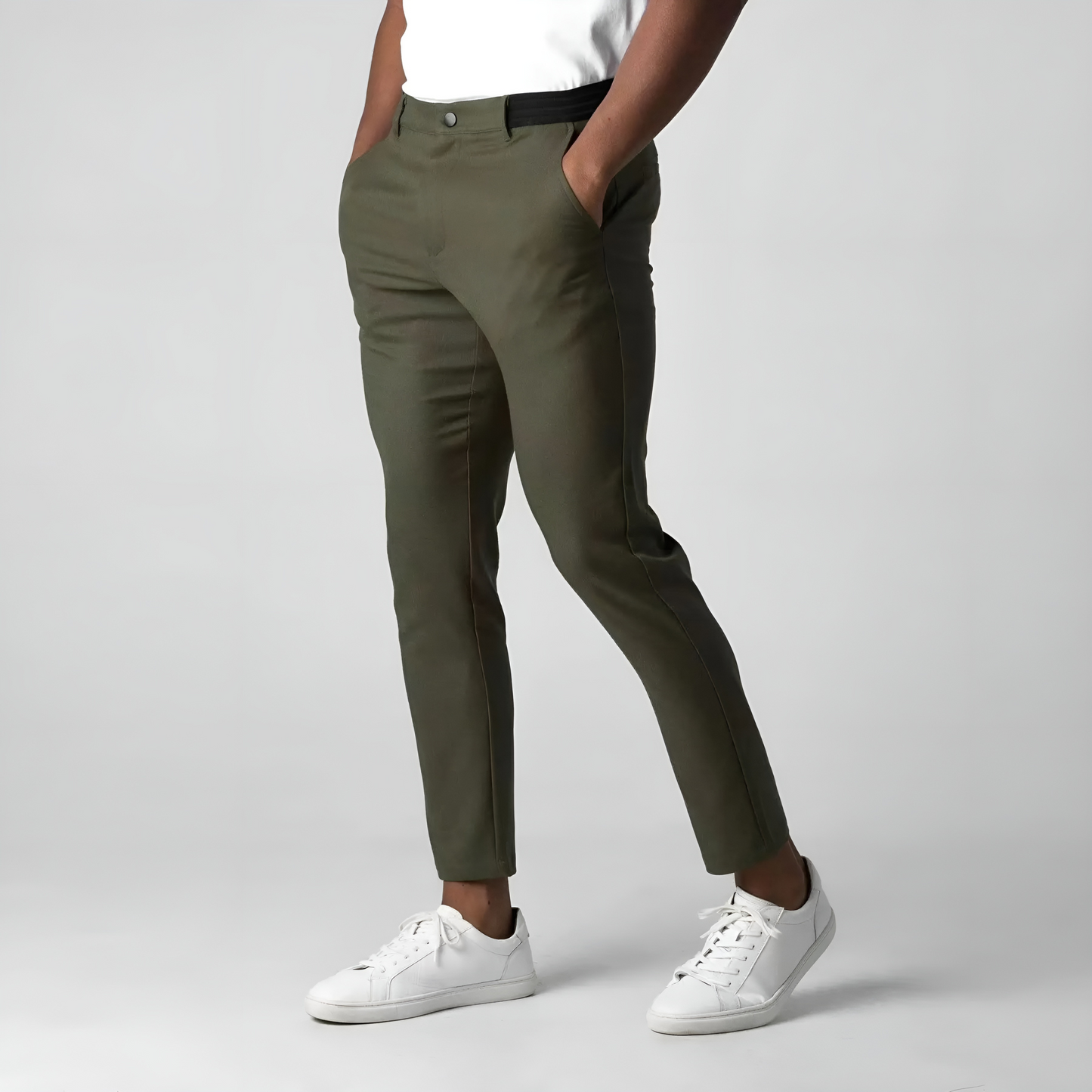 Stretch Chinos Mens Modern Comfort
