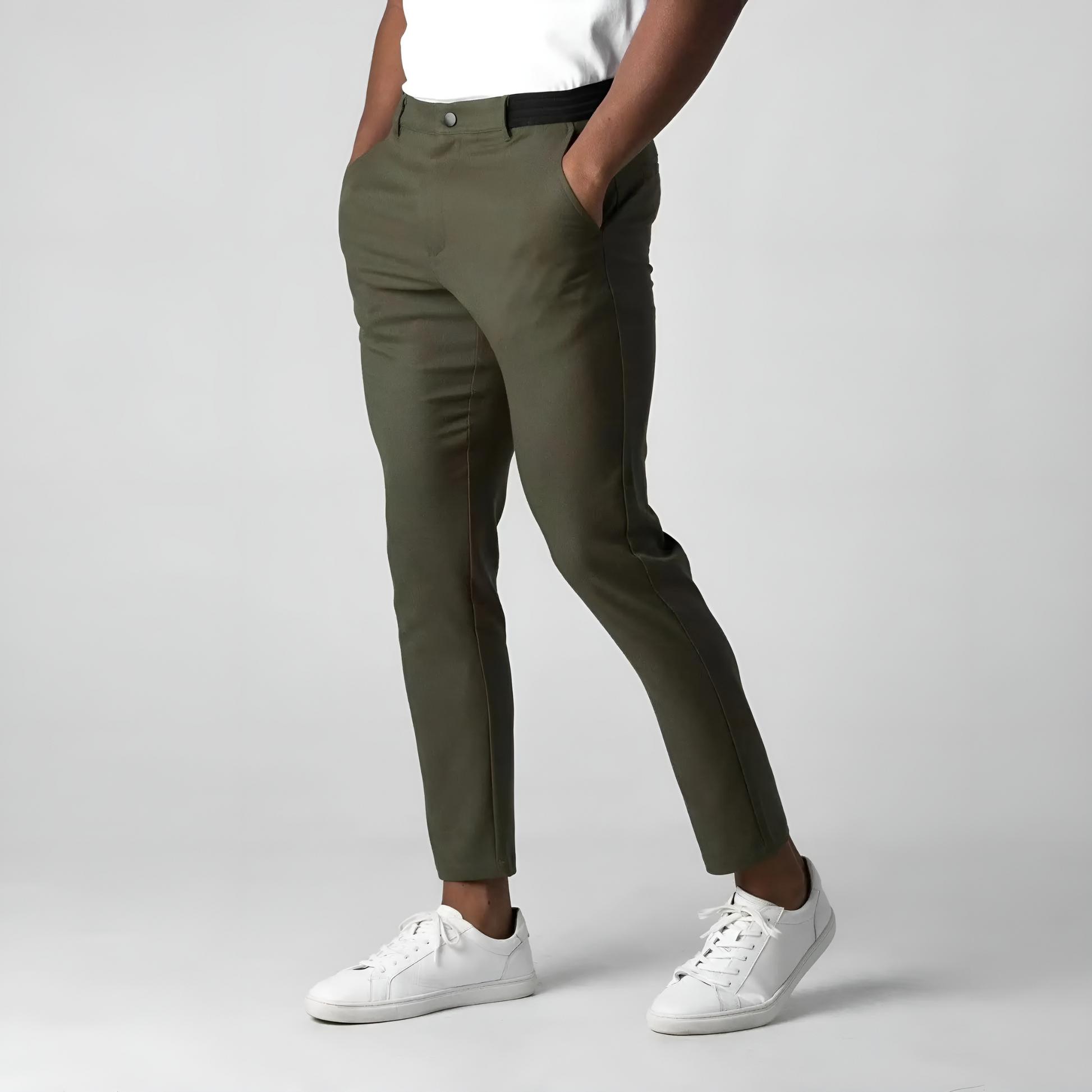 Stretch Chinos Mens Modern Comfort