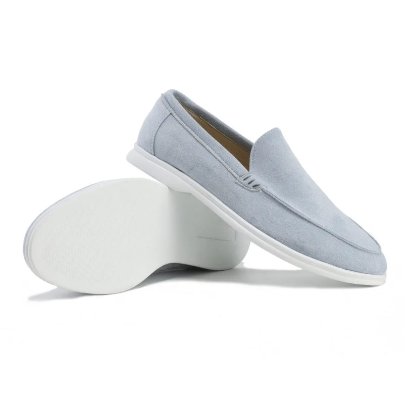 Suede Penny Loafers Men's Lightweight Cushioned