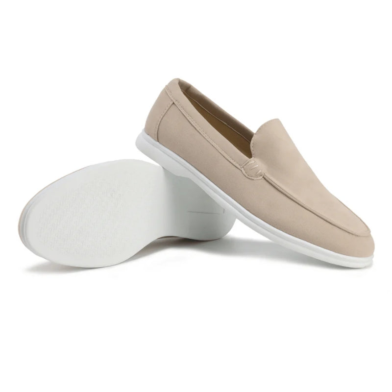 Suede Penny Loafers Men's Lightweight Cushioned