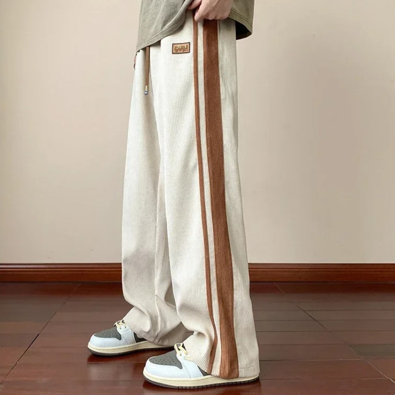 Sweatpants Ultra Soft Cotton Corduroy Oversized Drawstring