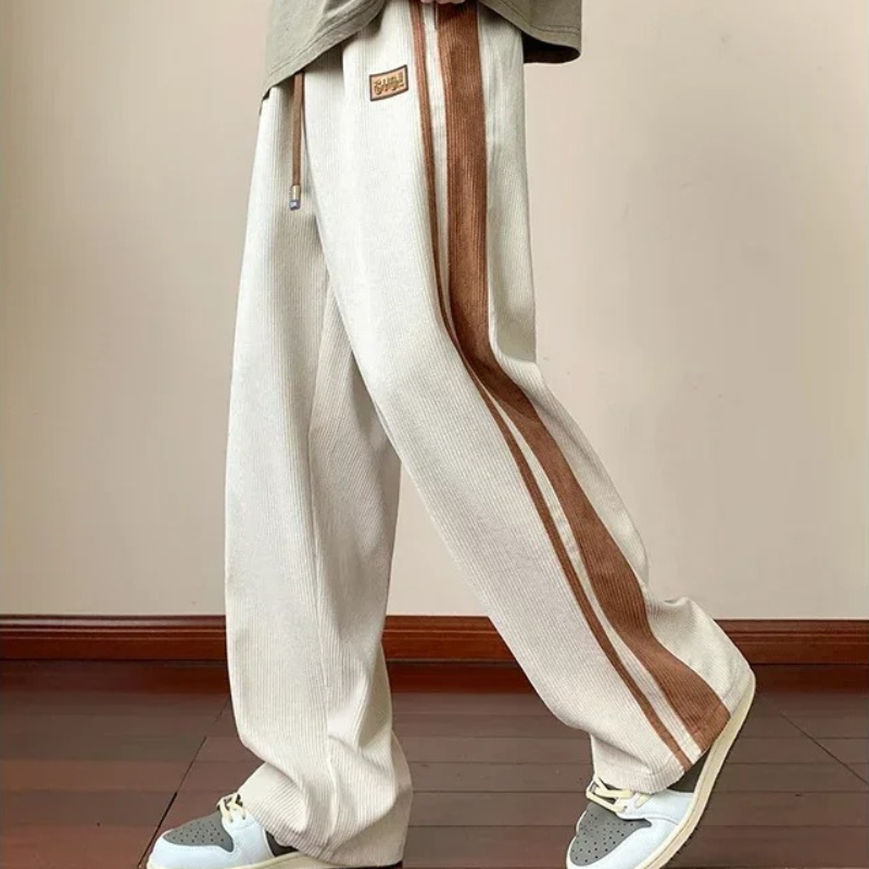 Sweatpants Ultra Soft Cotton Corduroy Oversized Drawstring