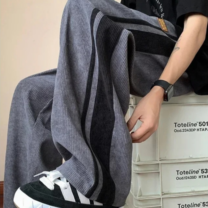 Sweatpants Ultra Soft Cotton Corduroy Oversized Drawstring