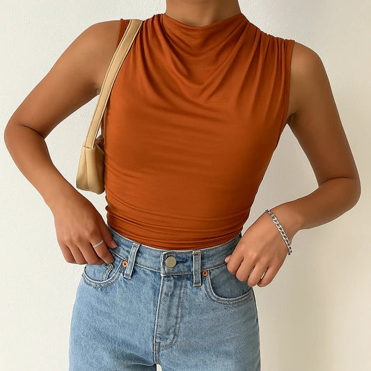 Tank Top Women Classic Sleeveless Breathable