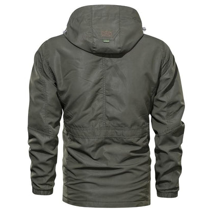 Travel Coat Lightweight Utility Hooded